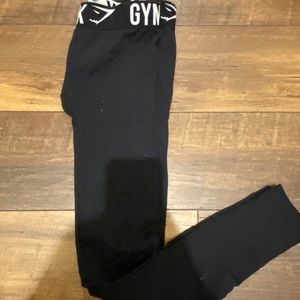 Gymshark logo band leggings